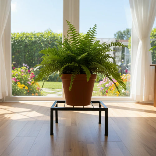 Elegant Metallic Plant Stands