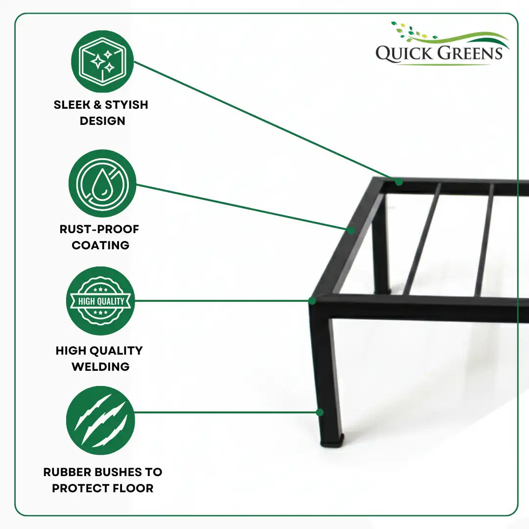 Elegant Metallic Plant Stands