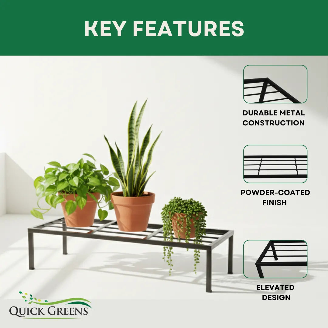 Heavy Duty Metallic Plant Stands