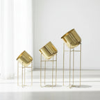 Metal Planters with Stands