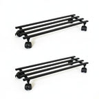 Long Plant Stand with Wheels