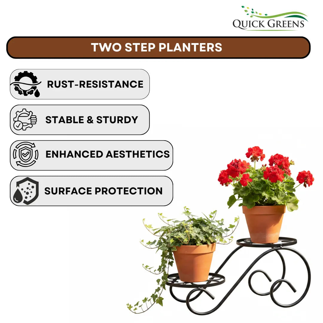 Two Step Planter Stand
