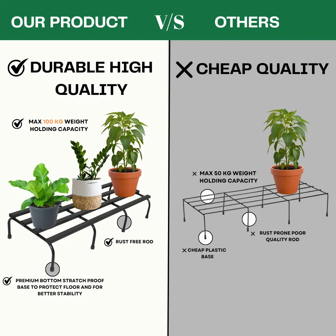 Metallic Plant Stands