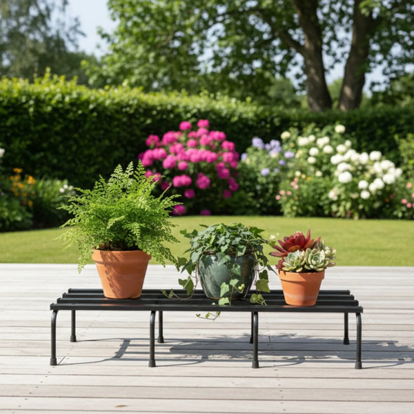 Metallic Plant Stands